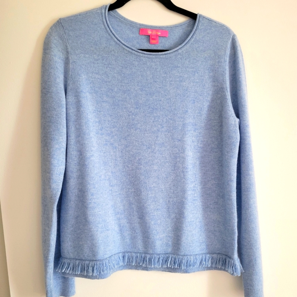 lilly pulitzer cashmere sweater medium